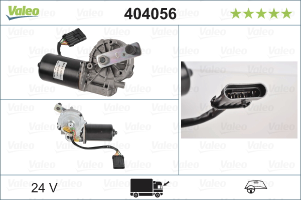 Motor stergator 404056 VALEO
